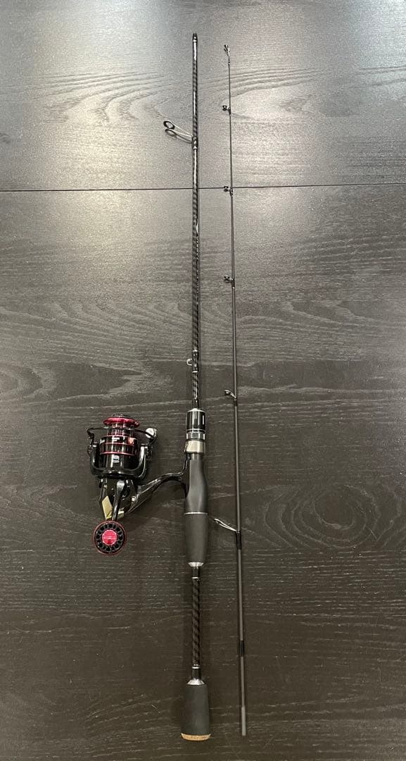バス釣り2セット・ベイトロッド&リール・スピニングロッド&リール・ダブルライン付