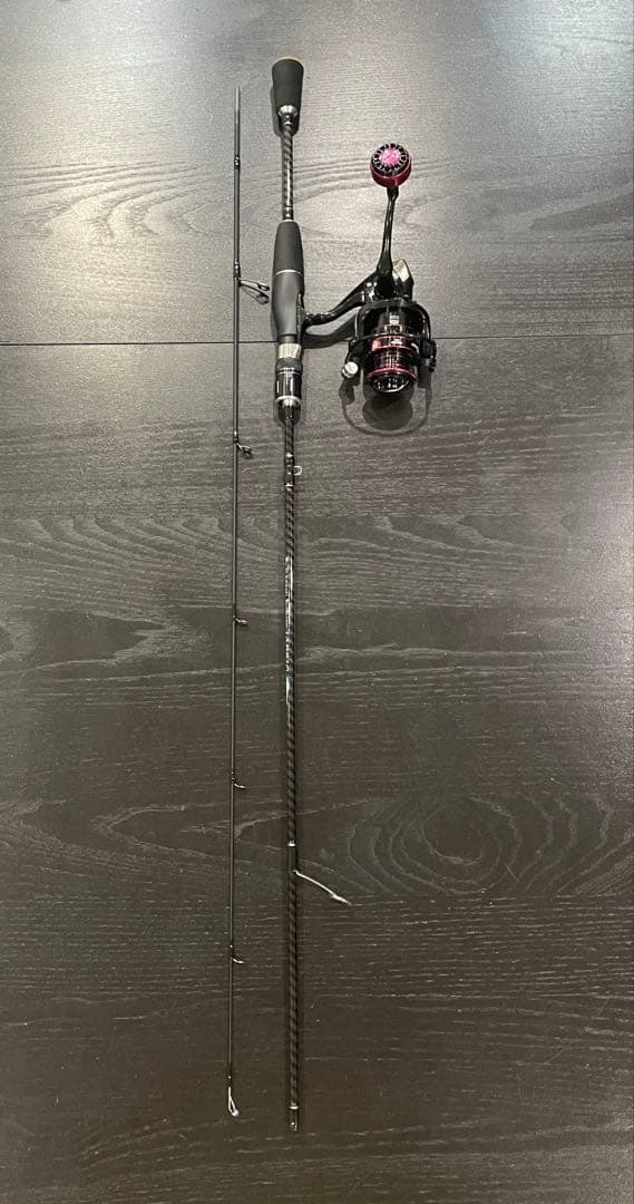 バス釣り2セット・ベイトロッド&リール・スピニングロッド&リール・ダブルライン付