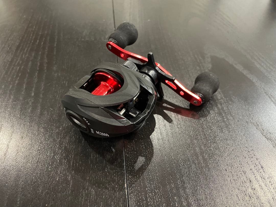 バス釣り2セット・ベイトロッド&リール・スピニングロッド&リール・ダブルライン付