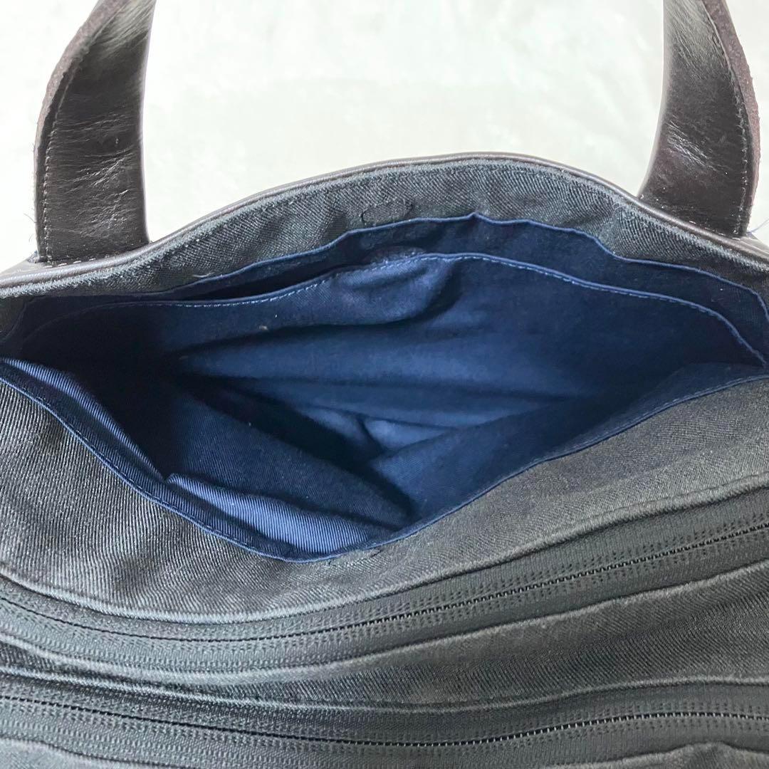 極美品 TUMI 2way ビジネス バッグ ALTOS ダブルジップ 綿 革