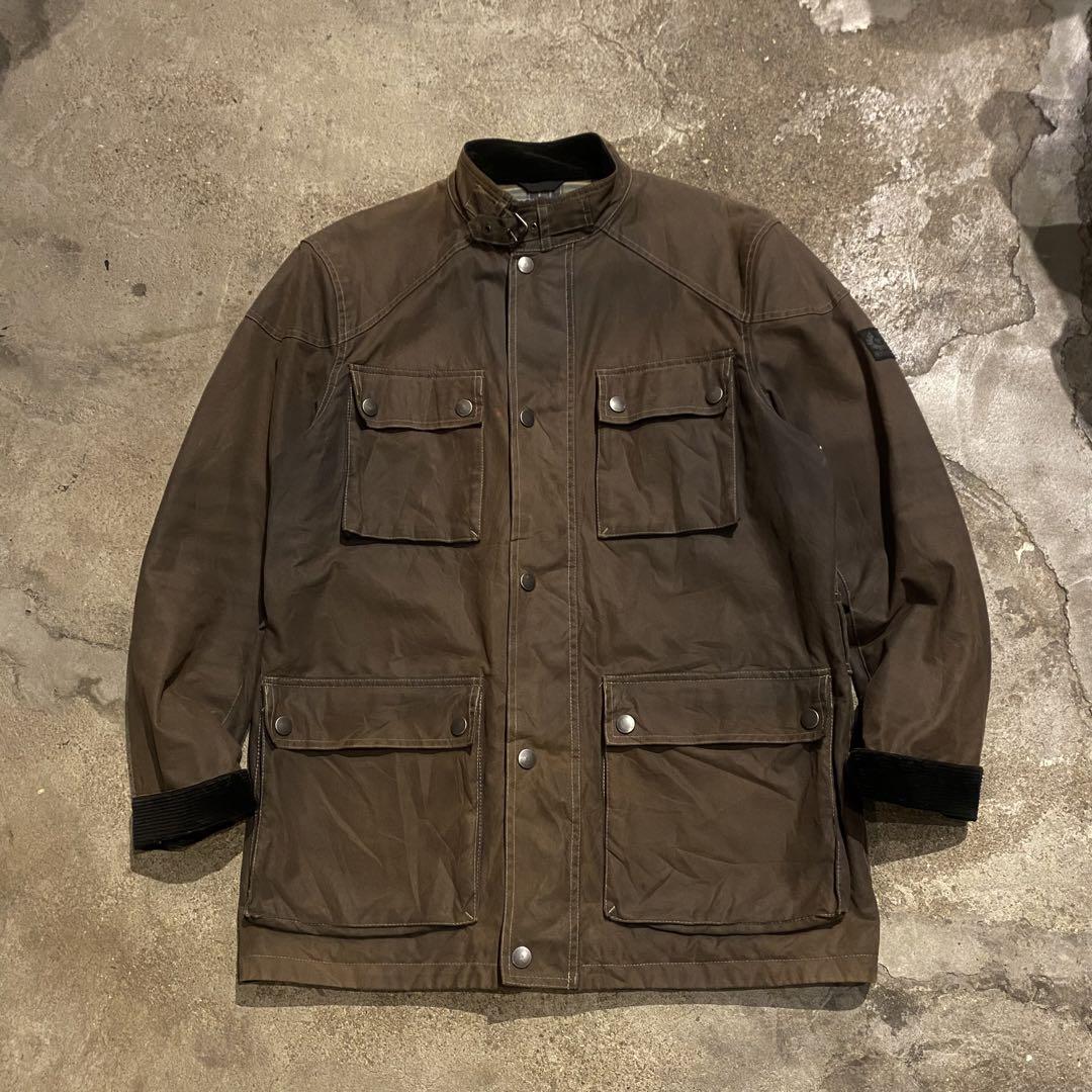 割引XXL Belstaff/ベルスタッフ トライアルマスター オイルドジャケッ