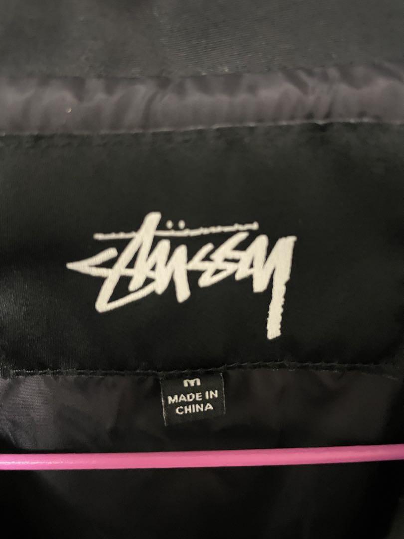 Stussy コーチジャケット Mサイズ　黒