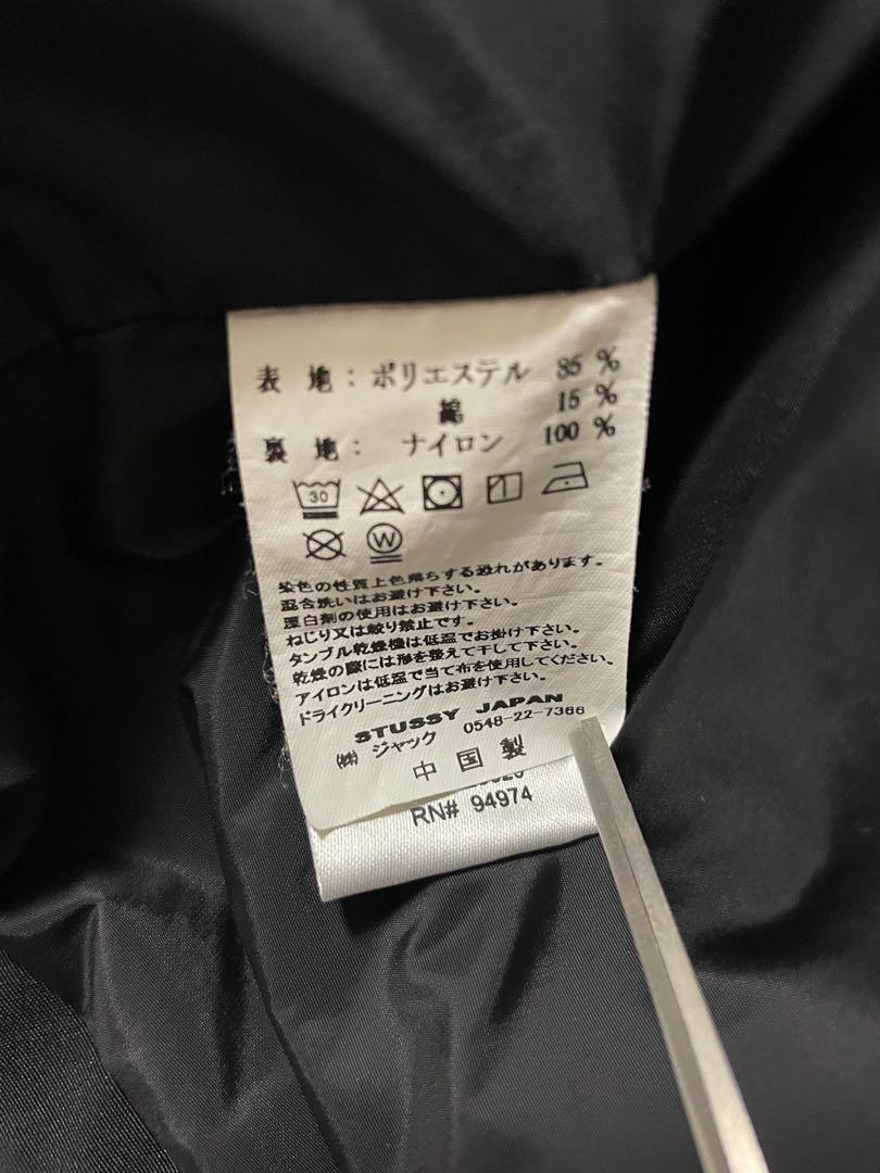 Stussy コーチジャケット Mサイズ　黒
