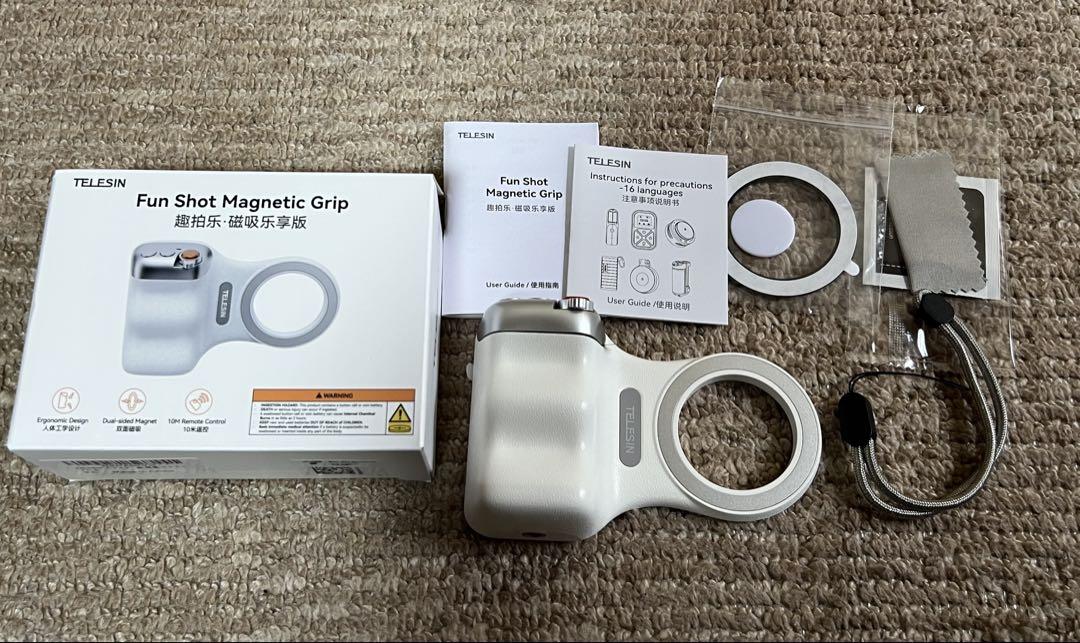 【新着商品】TELESIN スマホグリップ マグネット 自撮りグリップ ipho Amazon | TELESIN スマホグリップ マグネット 自撮りグリップ