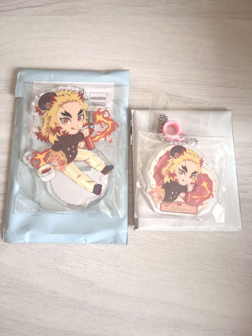 鬼滅の刃 バレンタイン＆ホワイトデー アクスタ ストローチャームタグ 煉獄杏寿郎