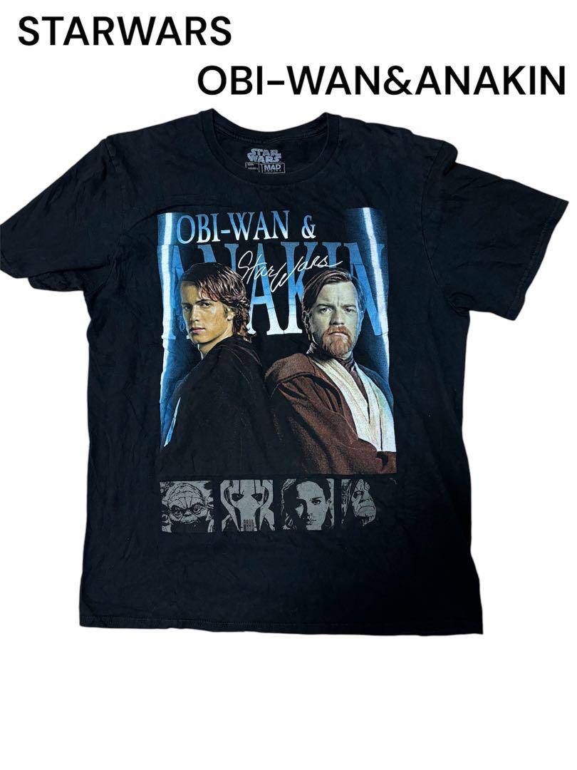 レア STAR WARS OBI-WAN & ANAKIN Tシャツ M