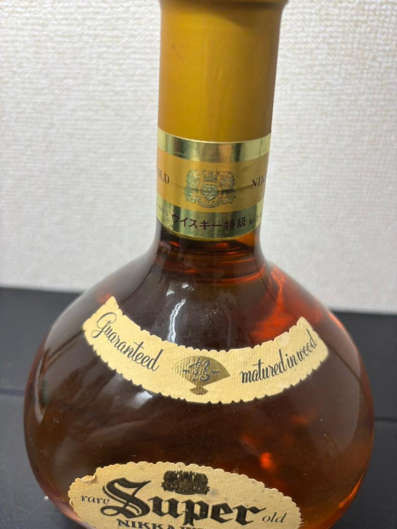 未開栓 ウイスキー スーパーニッカ rare old 特級 鶴 オールドボトル - メルカリ