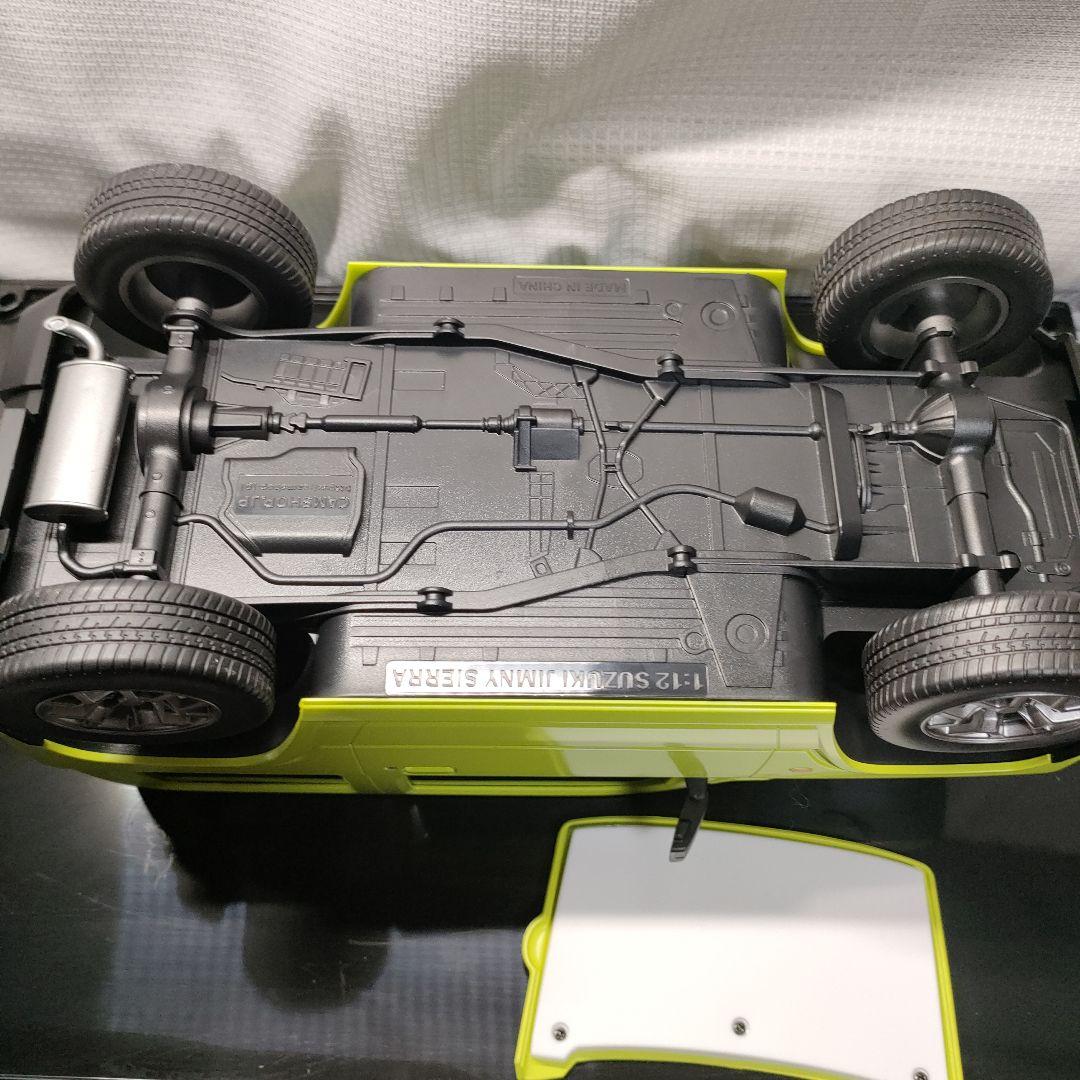 スズキ ジムニー ライムグリーン ミニカー