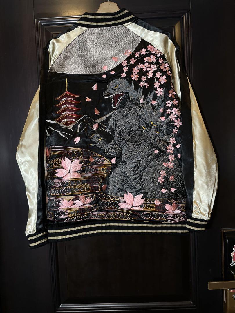 月下桜 ゴジラ