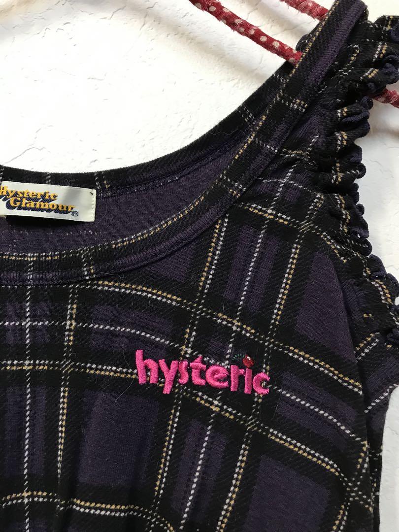 HYSTERIC GLAMOUR ヒステリックグラマー タンクトップ パープル
