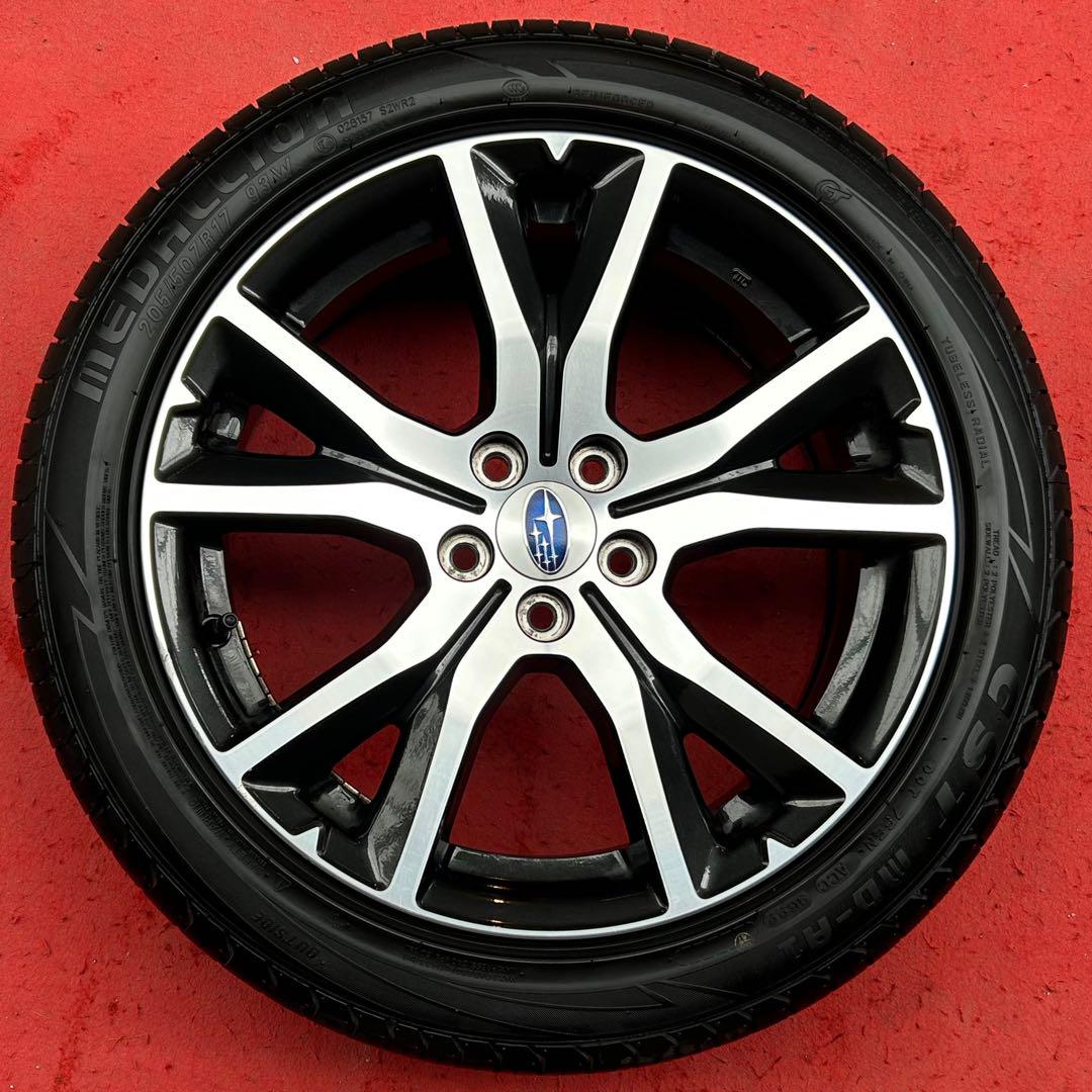 70%溝!ENKEI製。SUBARU GTインプレッサ スポーツ純正17インチ 70%溝!ENKEI製。SUBARU GTインプレッサ スポーツ純正17インチ