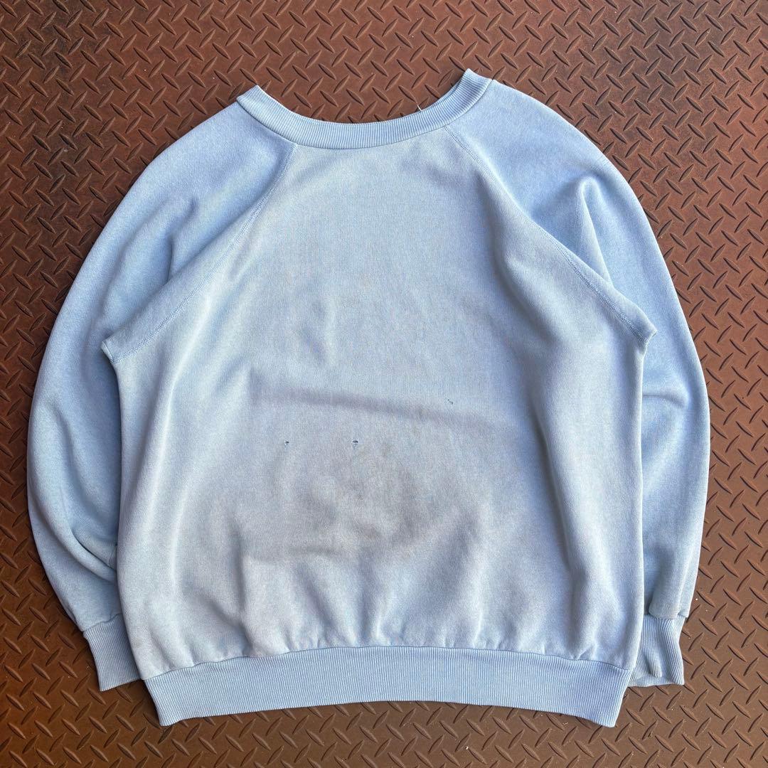 60s-70s US VTG スウェット ラグラン 2トーン ビッグサイズL KANDAIZUMI_COM