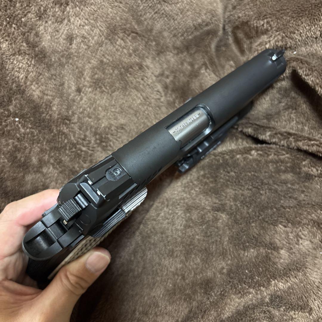 まあ綺麗 東京マルイ ガスブローバック M45A1 ブラック外装カスタム