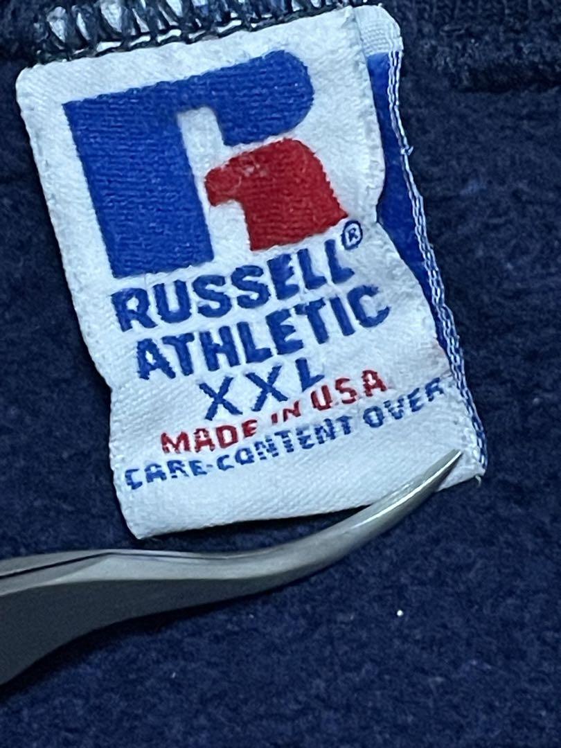 RUSSELL XXL ネイビーUSA製 オールドイングリッシュ