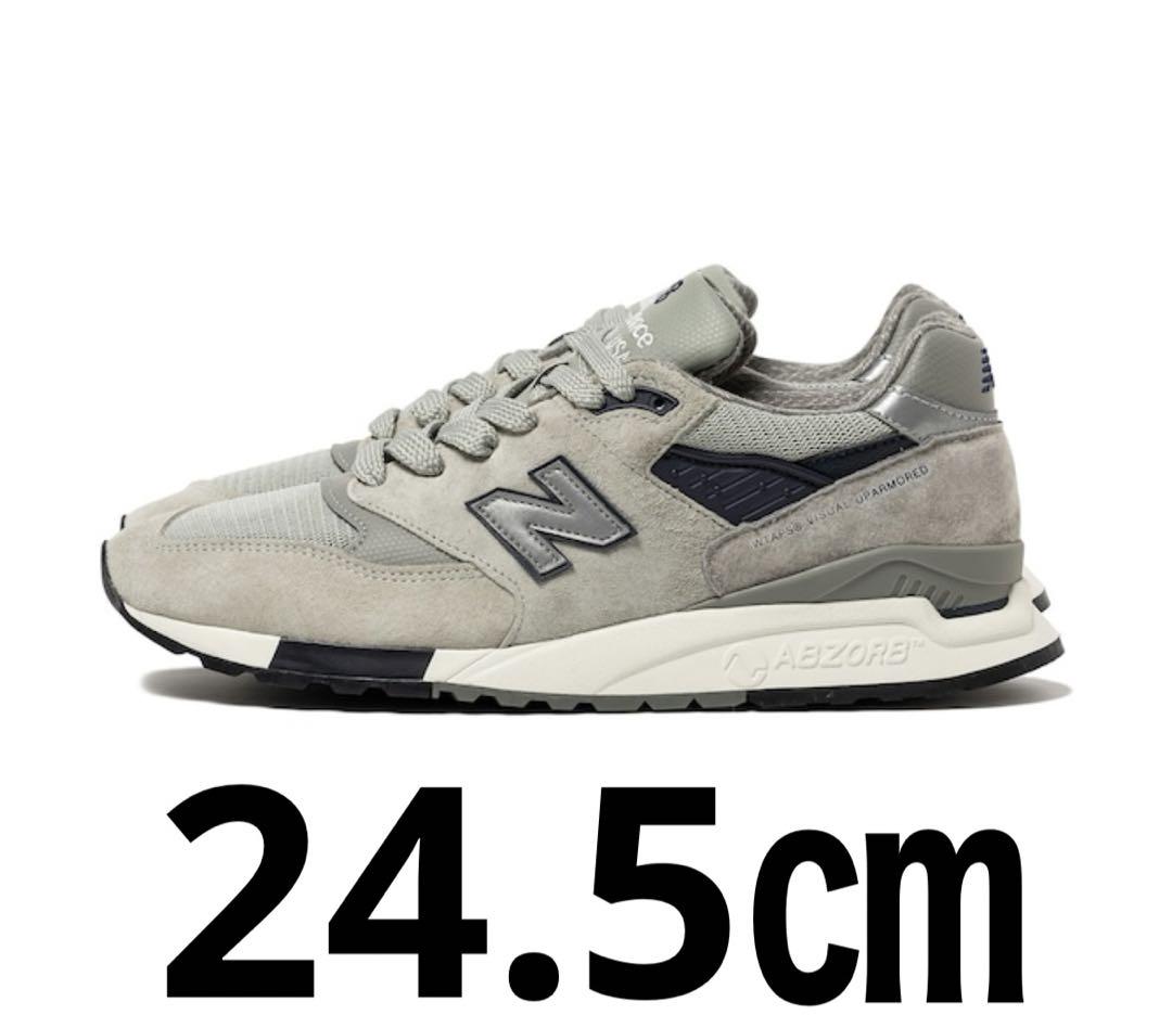 WTAPS×New Balance998 24.5㎝　ステッカー付き