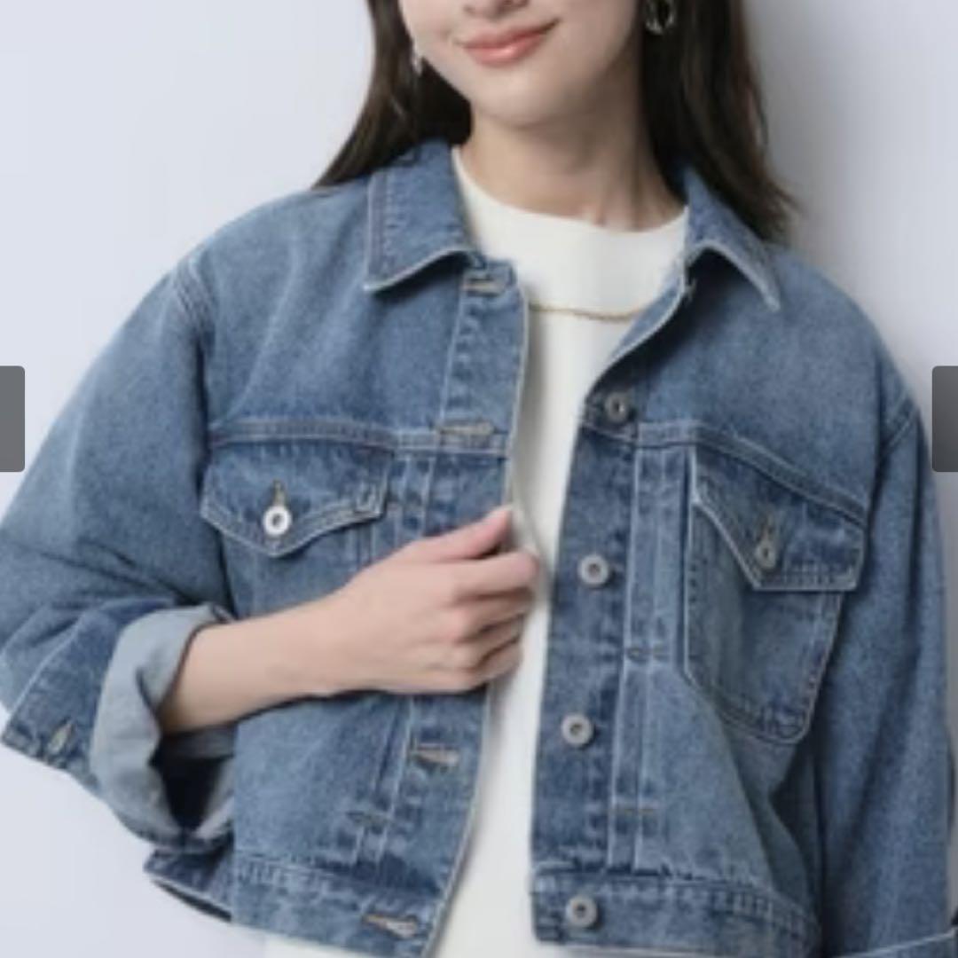 最大90％オフ - 特価 セール ジャスグリッティー❤︎今季完売 超美品 Sサイズ クロップドGジャン ジャケット・アウター