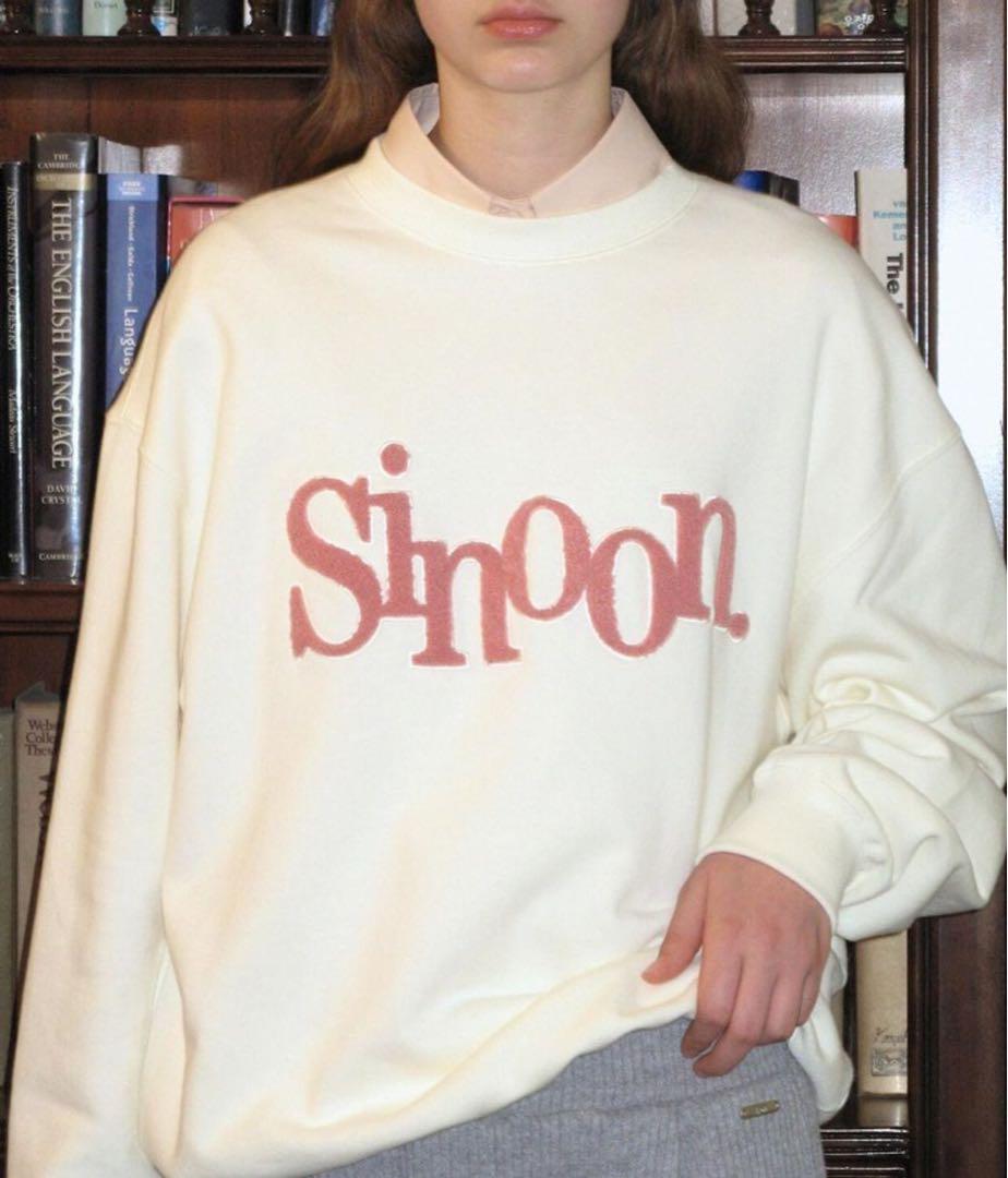 Sinoon スウェット アイボリー