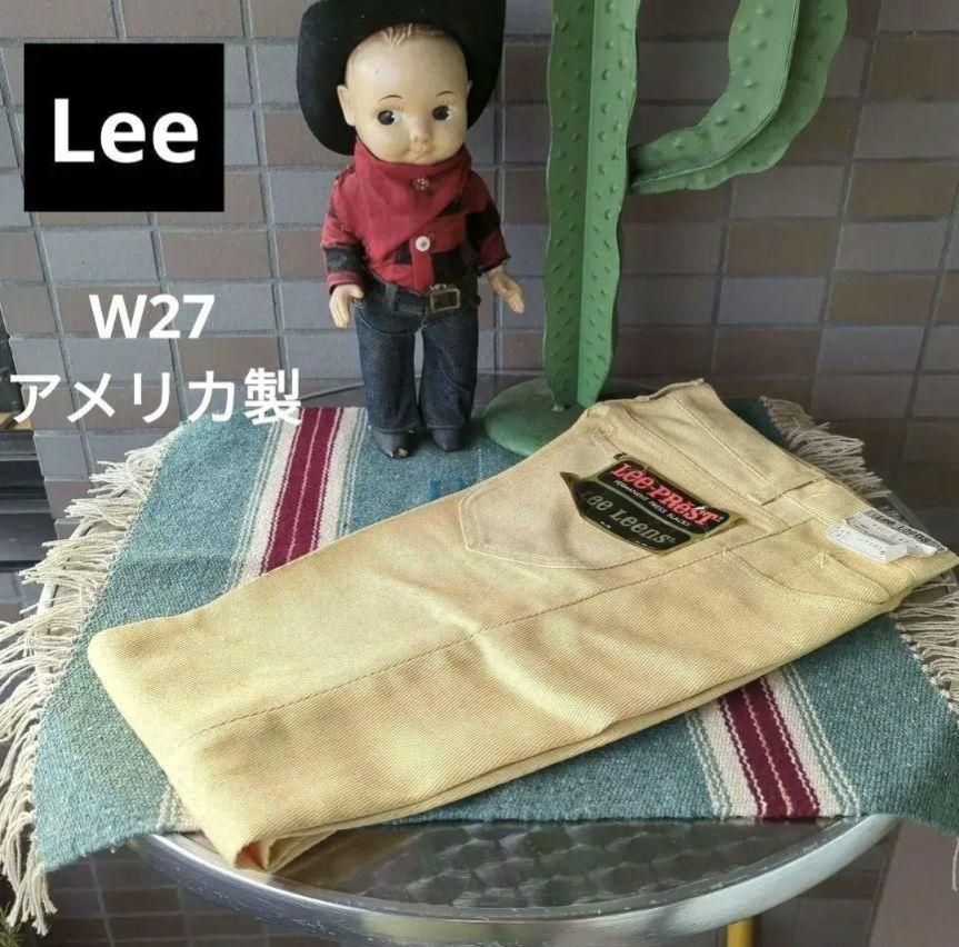 a674 デッドストック Lee Prest リー W27 アメリカ製 USA