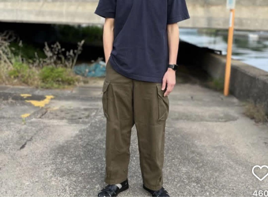 1940-1950s フランス軍　M47 カーゴパンツ　美品　デッドストック