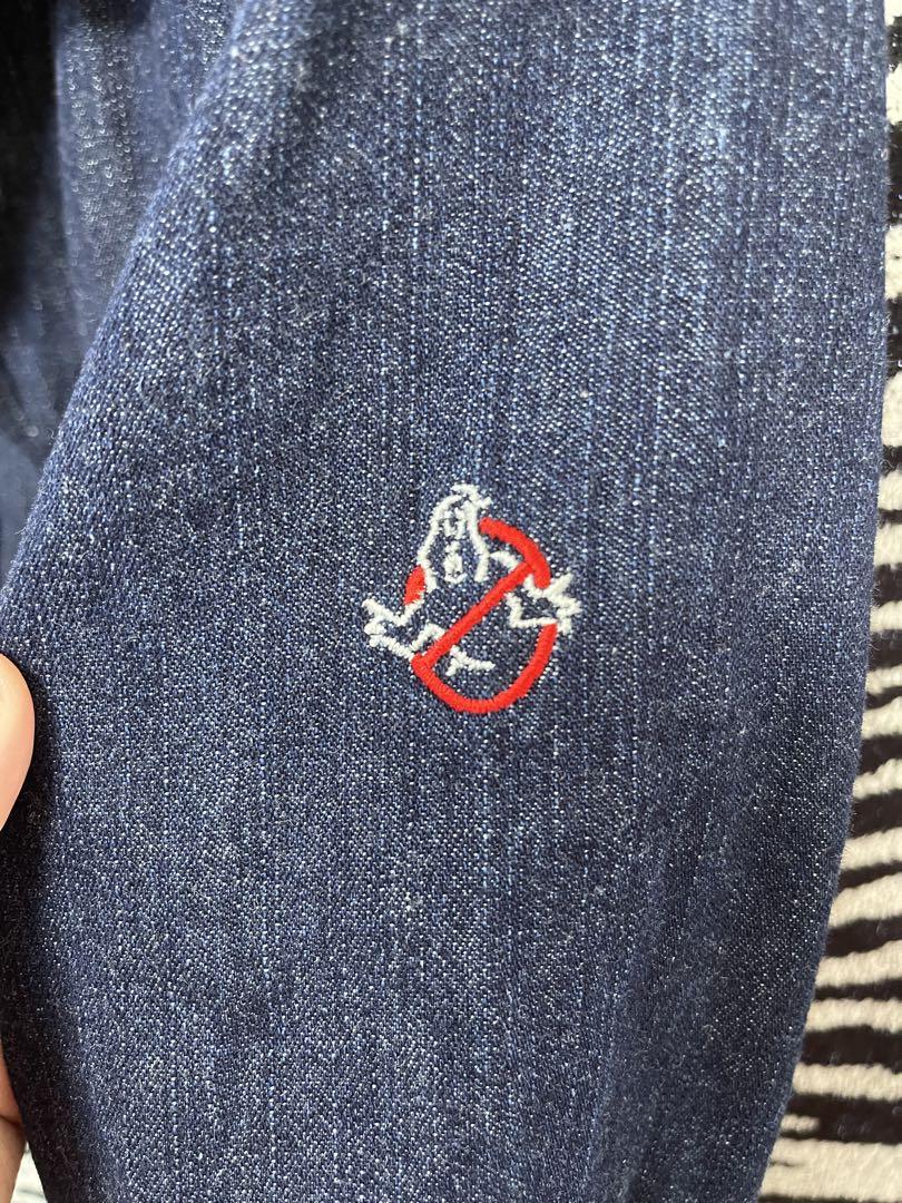 Dickies デニムジャケット 濃紺　ゴーストバスターズ　コラボ