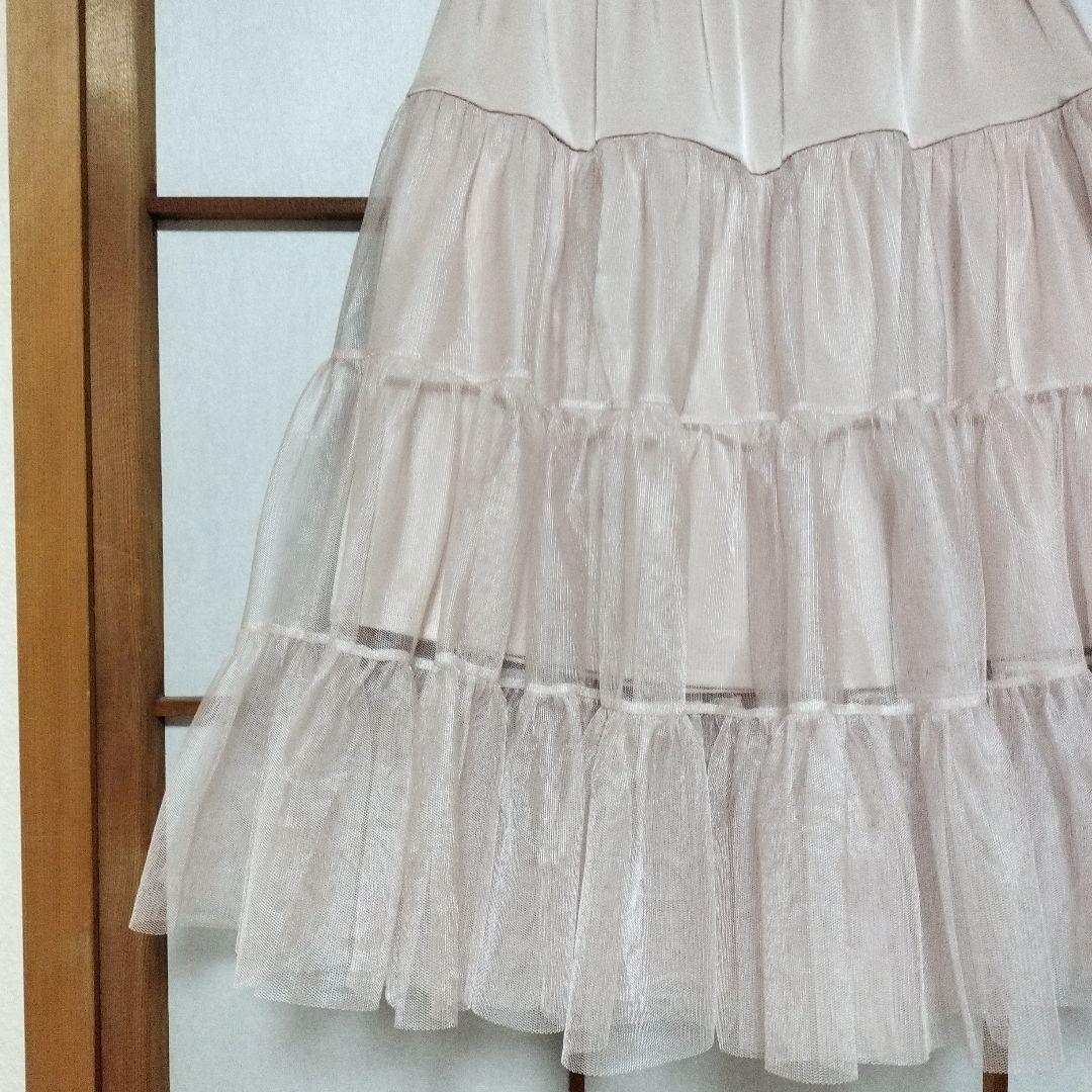 未使用タグ付き Wacoal DIA フレアスカート M ピンク
