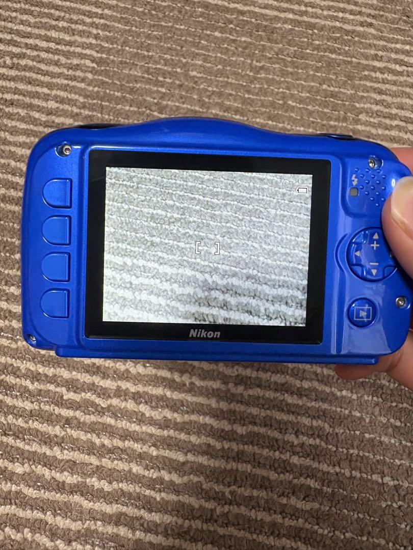 Nikon COOLPIX S33 青色 コンパクトデジタルカメラ デジタルカメラ