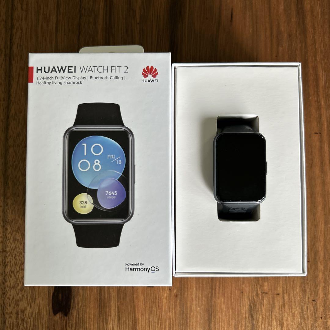 HUAWEI WATCH FIT 2 ブラック 美品