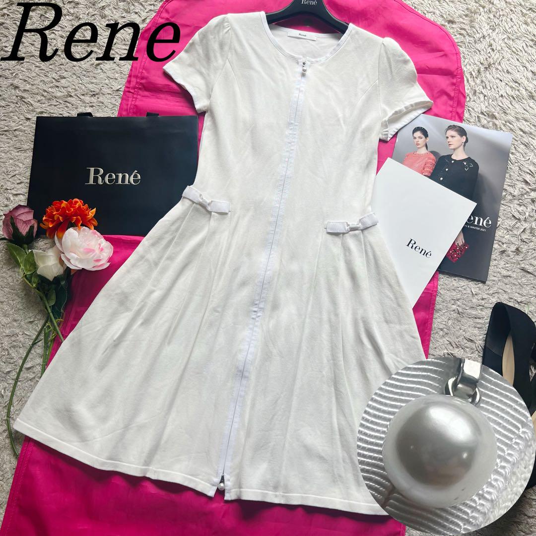 2021年☆未着用タグ付☆Rene ルネ☆パール ワンピース☆36