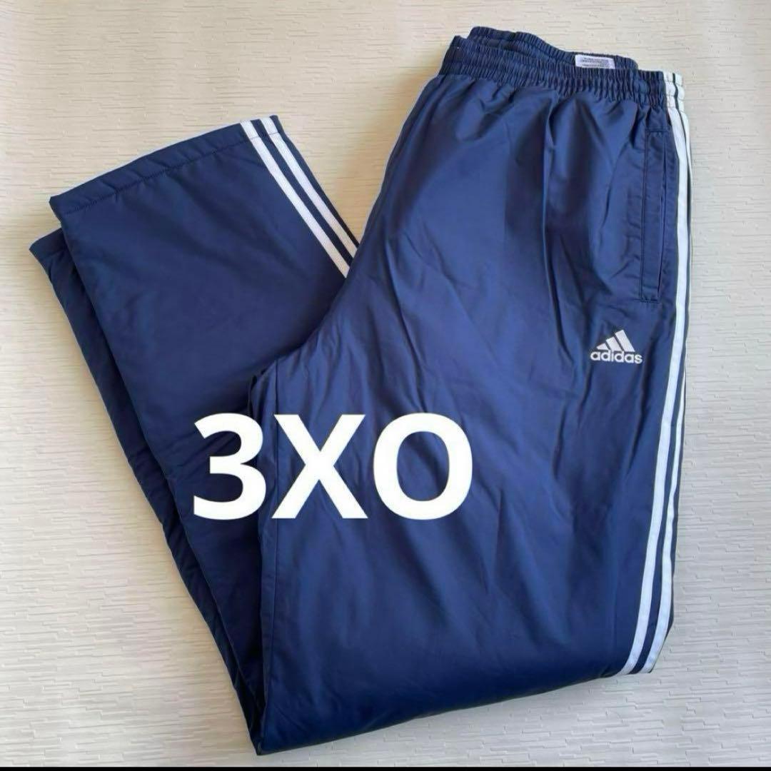 アディダス  3XO 中綿　パデットパンツ 防寒 防風 保温　ウインドブレーカー