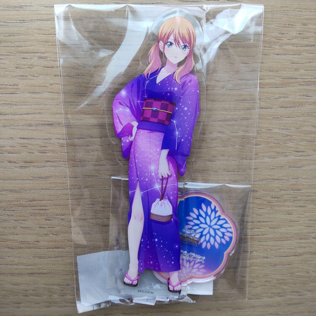 女神のカフェテラス 描き下ろしアクリルスタンド 浴衣 POPUP 歌舞伎町タワー 女神のカフェテラス 描き下ろしアクリルスタンド 浴衣 POPUP