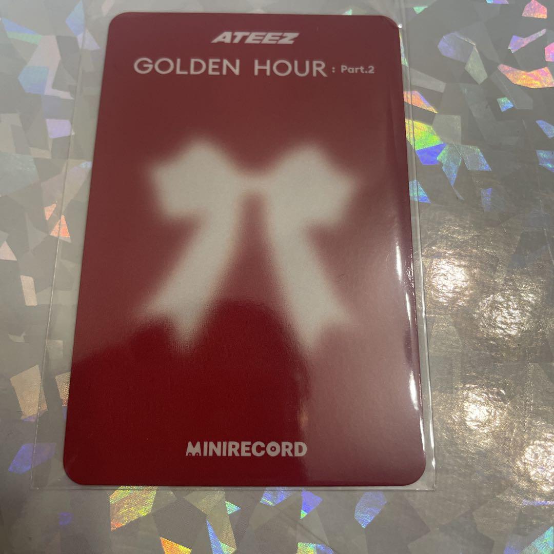 ateez minirecord ribbon ユノ　ミンギ　ユニット