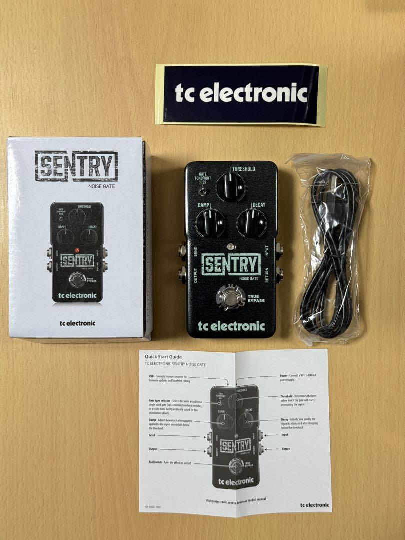 高級 SENTRY NOISE GATE ノイズゲート TCelectronic レコーディング/PA機器