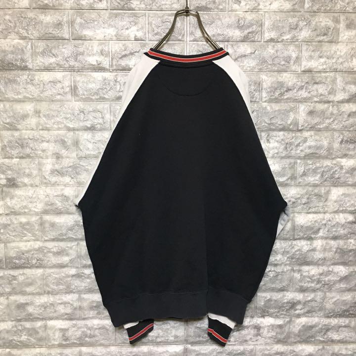 90s ナイキ 銀タグ ワンポイント スウォッシュ 刺繍ロゴ スウェット