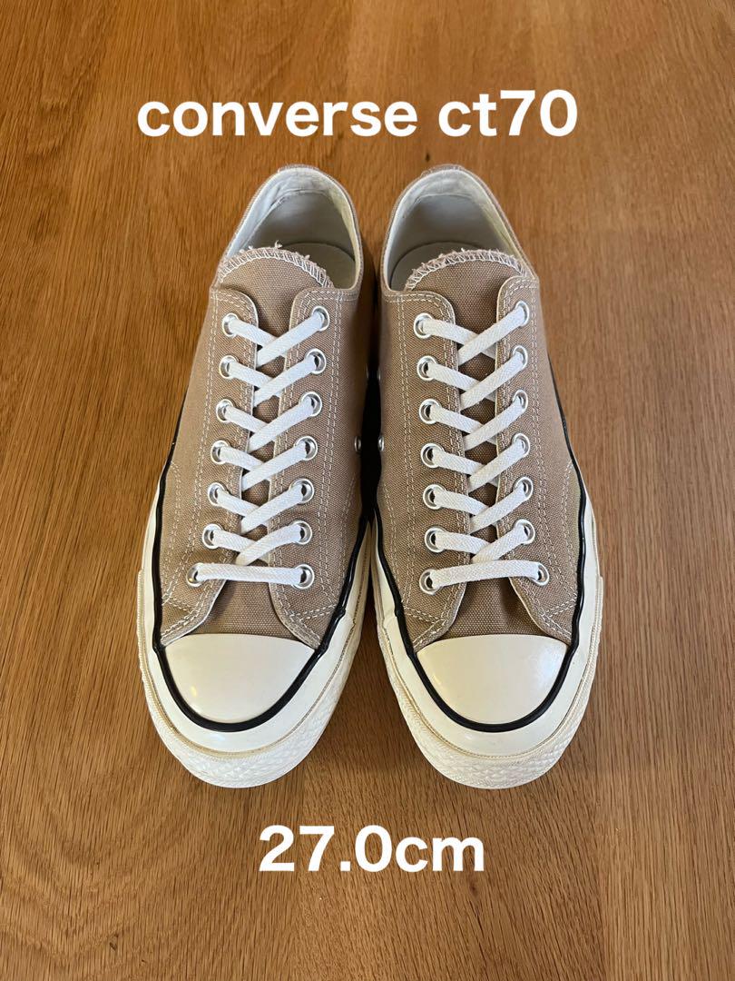 converse チャックテイラーCT70 ベージュ27.0cm