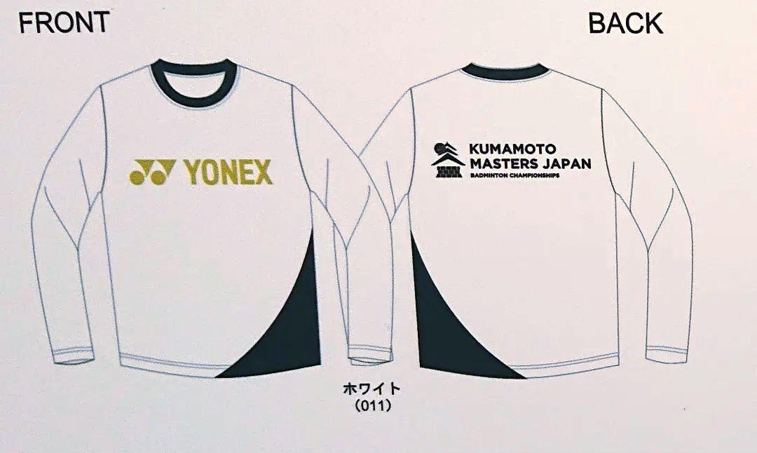 YONEX 熊本マスターズジャパン2024 大会ロゴ入りTシャツ 2XO