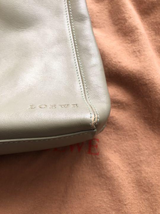 特価在庫あ LOEWE ロエベ 本革 レザー 若草色 ハンドバッグ ショルダーバッグ t9Mez-m63013430693 再入荷低価