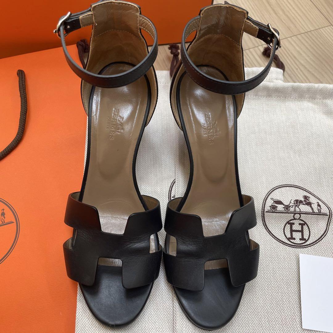 HERMES エルメス サンダル レジェンド 38 美品