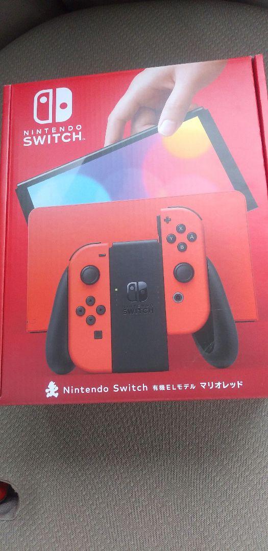 新品！Nintendo Switch 有機EL マリオレッド