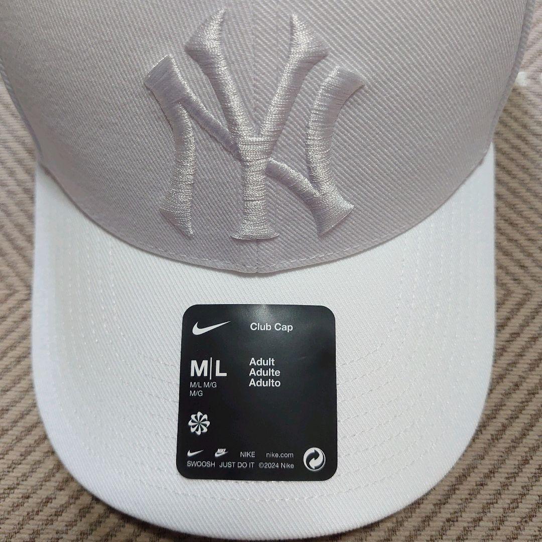 【ホワイト】ナイキ MLB ニューヨーク・ヤンキース アジャスタブルキャップ ホワイト】ナイキ MLB ニューヨーク・ヤンキース アジャスタブル