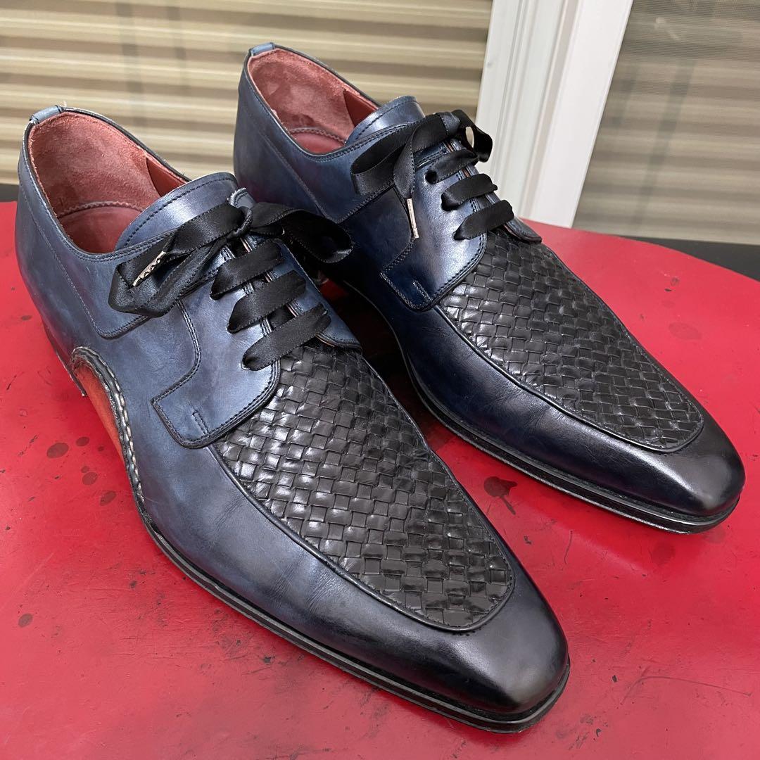 MAGNANNI マグナーニ イントレチャート オパンケ製法 パティーヌ 革靴