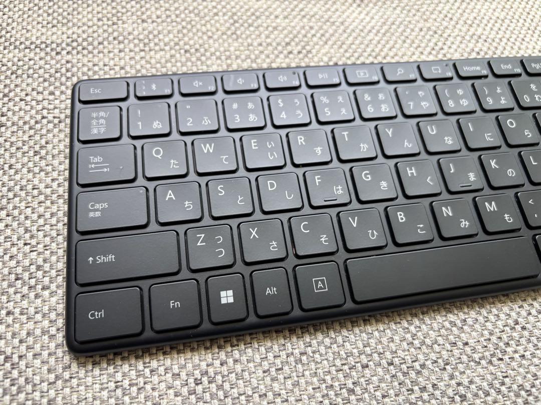 【美品】Microsoft Designer Compact Keyboard黒