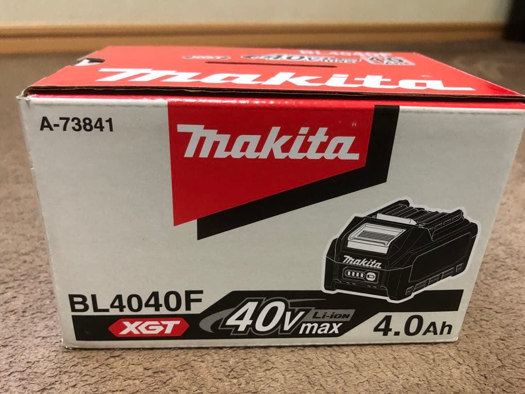 未使用　makita マキタ BL4040F 40Vmax 高出力タイプ