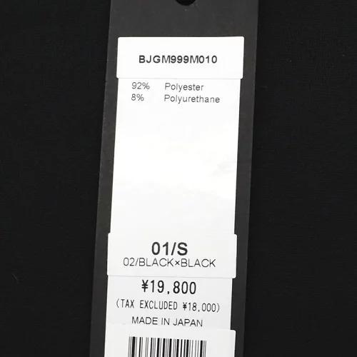 G0504S 新品 bagjack GOLF ポロシャツ：S ブラック
