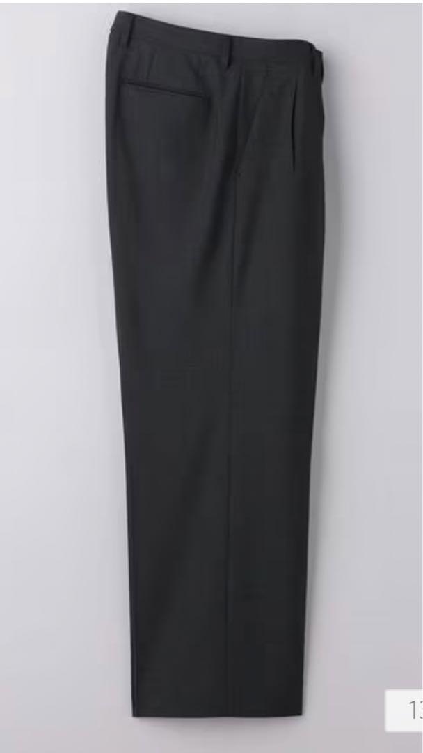 24ss District / ツイルトロピカル 2プリーツ ワイドパンツ 44 画像5