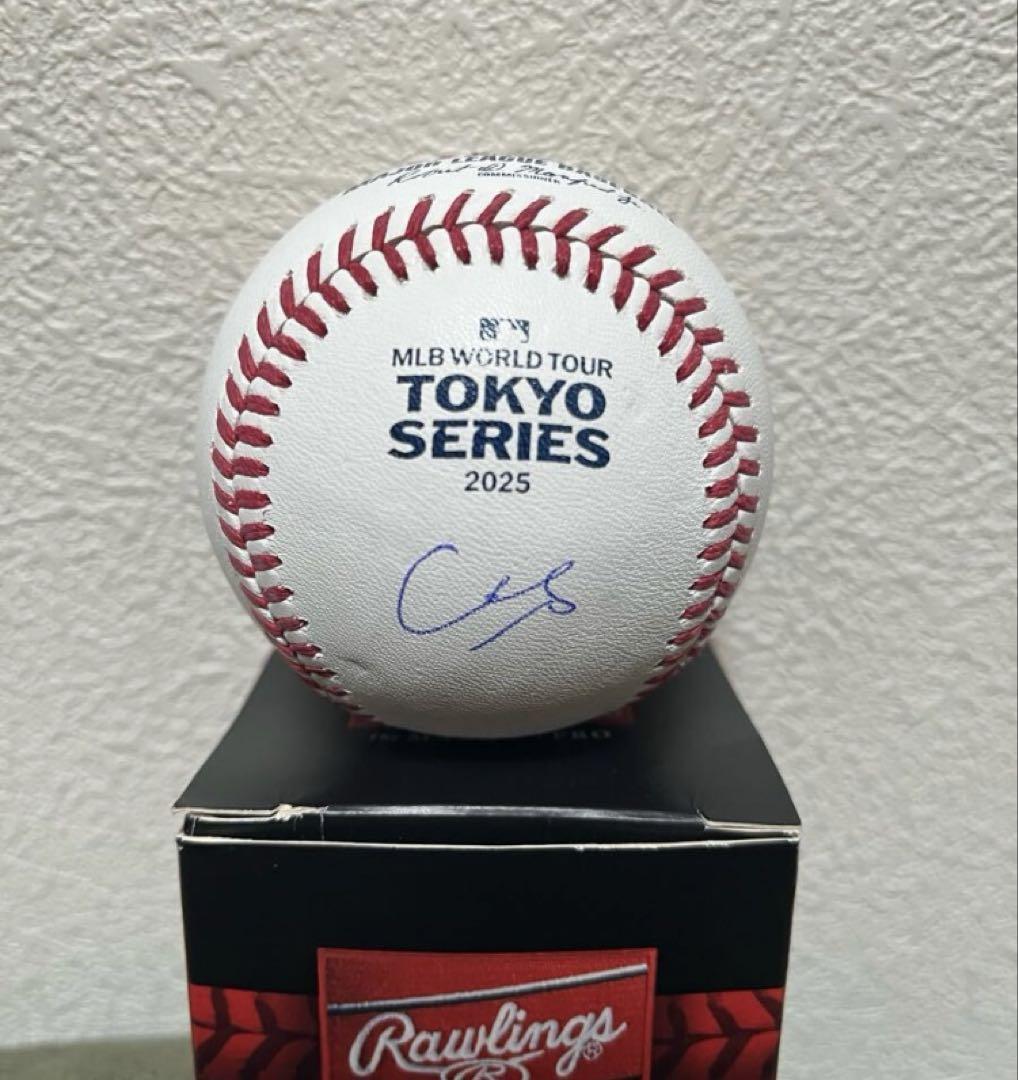 ロサンゼルスドジャース　大谷翔平さん　2025年東京シリーズ　直筆サインボール 大谷翔平選手ロサンゼルスドジャース2025東京シリーズ公式球直筆