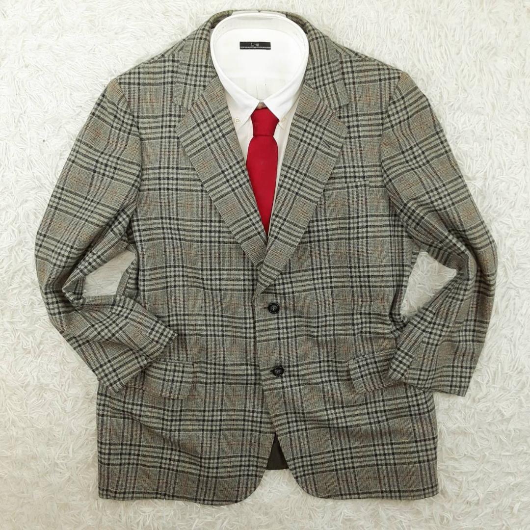 希少60s◎Burberry's REGD テーラードジャケット チェック 英製