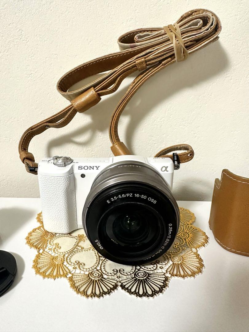 SONY ソニー α5100 ミラーレス 一眼 パワーズームレンズキット 白