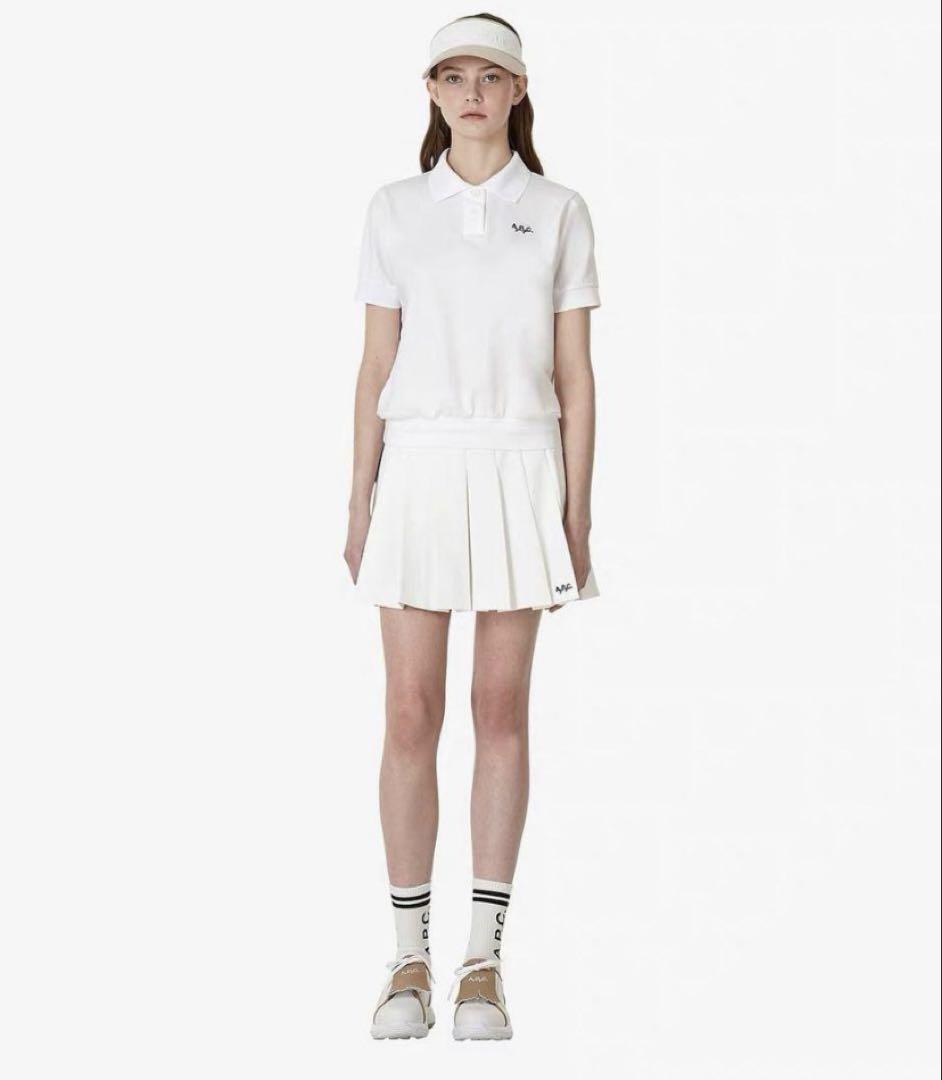 A.P.C.ゴルフウェア レディース ポロシャツ トップス 半袖 人気
