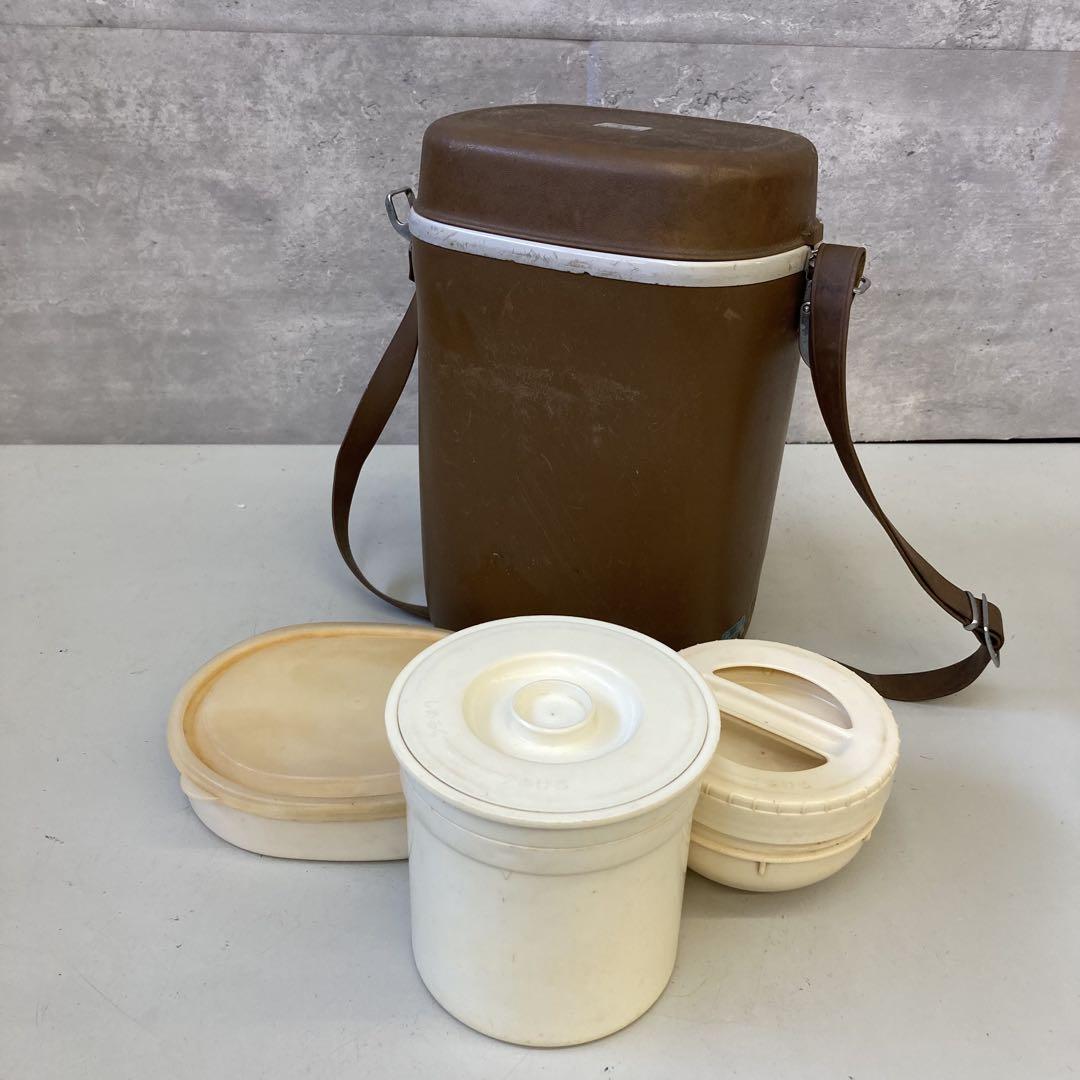 ジャンク品 昭和レトロ 象印 ZOJIRUSHI ランチジャー LPU1600弁当箱・水筒