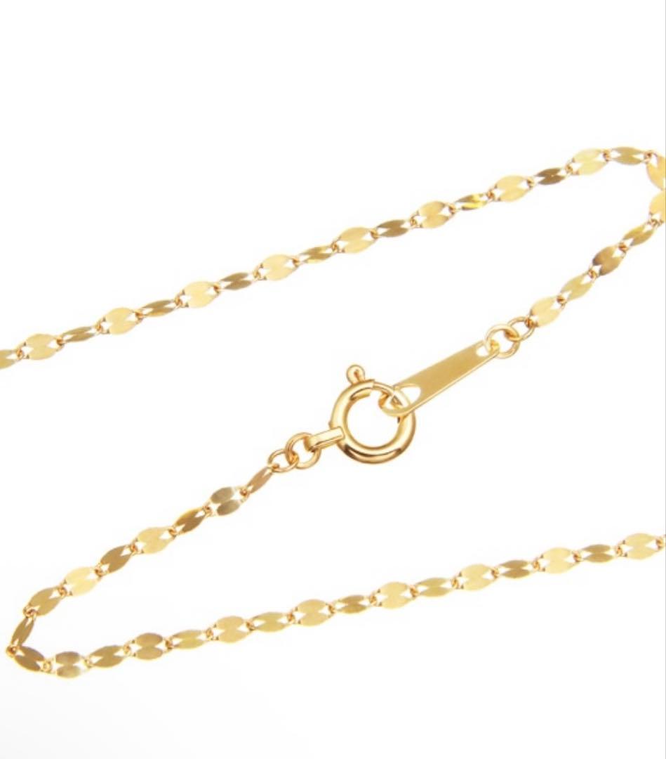 ジュエリーツツミ K18イエローゴールドネックレス(40cm) ジュエリーツツミ K18イエローゴールドネックレス(40cm)